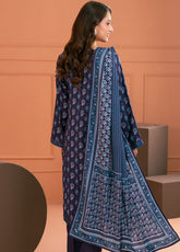 Linen Love By Gul Ahmed Printed Linen 3 Piece Unstitched Suit GA25LL D-LT-52032
